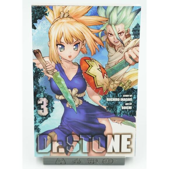 Dr. Stone Manga Vol 1–3 English Set by Riichiro‎ Inagaki VIZ Media Shonen - Picture 7 of 8
